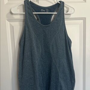 ZYIA Slate Teal Racerback Training Tank sz L